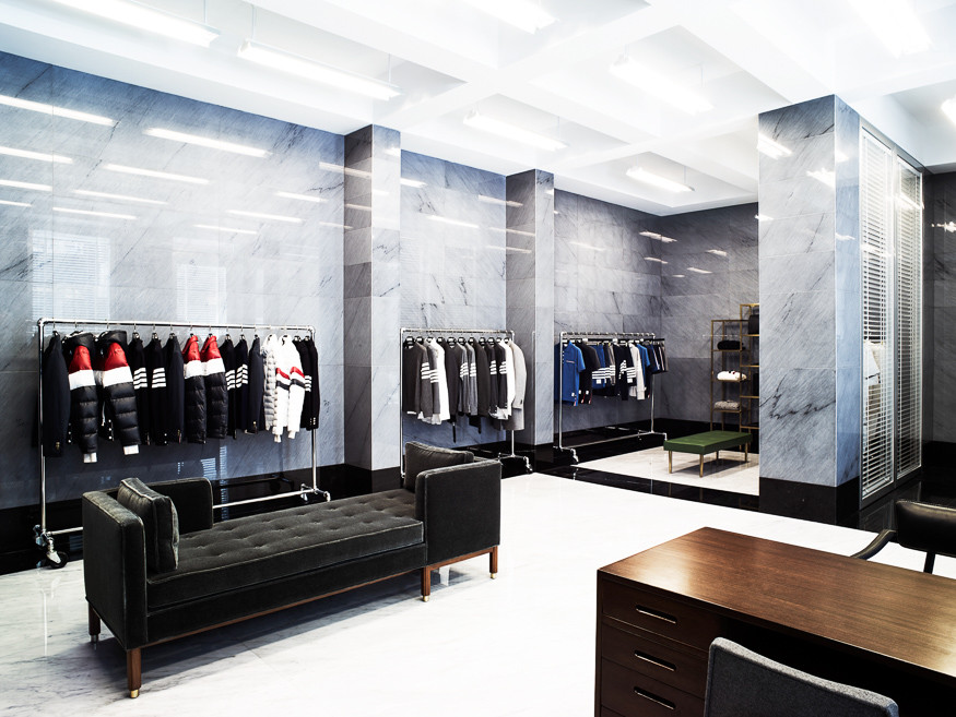 Thom Browne Store, London - photo by Leandro Farina